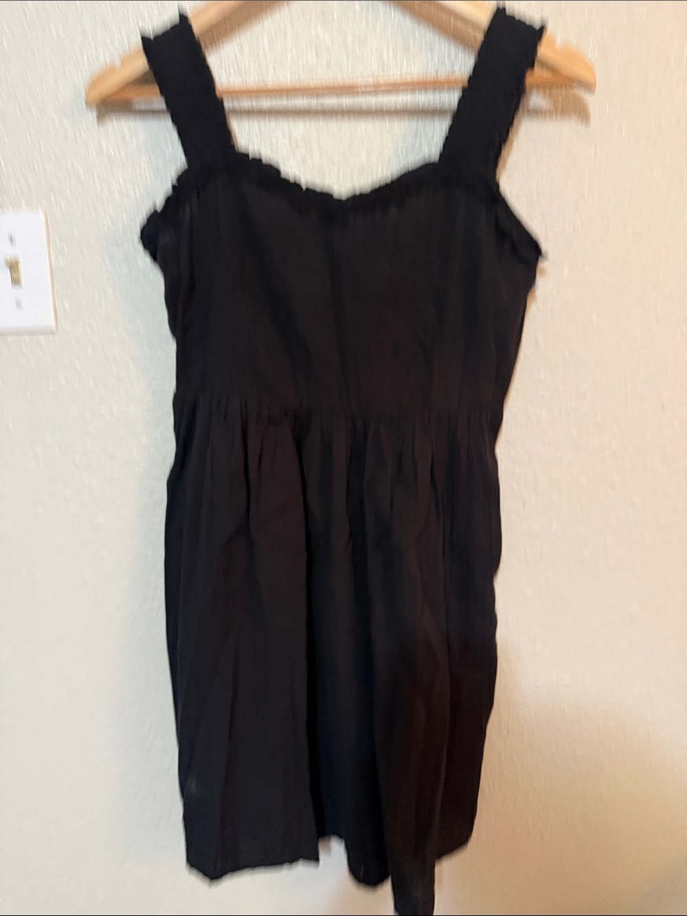 Roxy Black Mini Dress 100% organic cotton